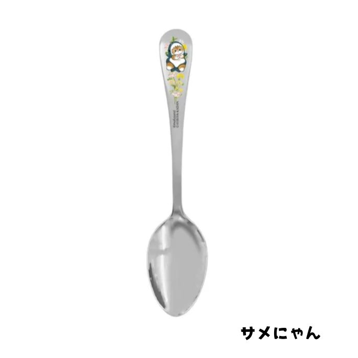 mofusand×日比谷花壇 スプーン 猫柄 カトラリー ティースプーン 食器