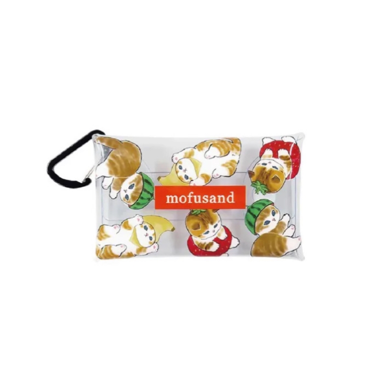 mofusand クリアマルチケース S ふるーつ モフサンド もふさんど