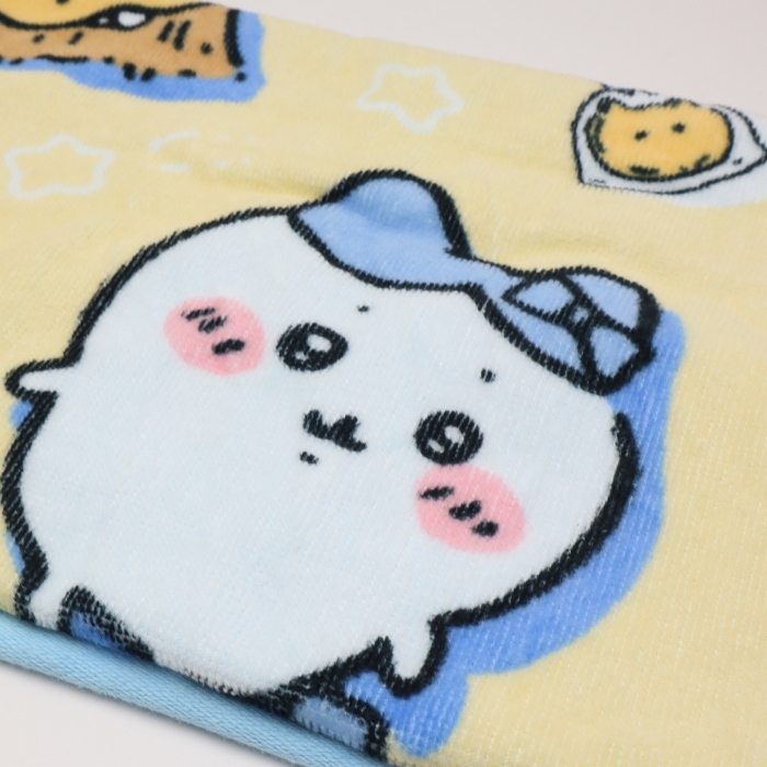 ちいかわ フェイスタオル うさぎ ハチワレ 80cm : 肉球雑貨