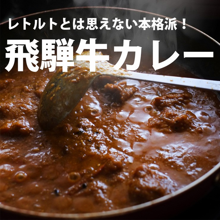 飛騨牛 レトルトカレー 牛肉 ギフト 飛騨牛カレー 220g×4箱