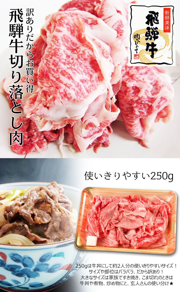 肉 牛肉 和牛 訳あり 飛騨牛 切り落とし 500g すき焼き 端っこ 牛小間 こま切れ 黒毛和牛 ブランド和牛 わけあり お取り寄せ グルメ Kiri500 肉のひぐち 通販 Yahoo ショッピング