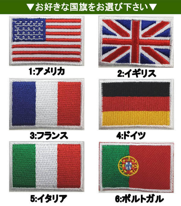 全種類の国旗服 ストア