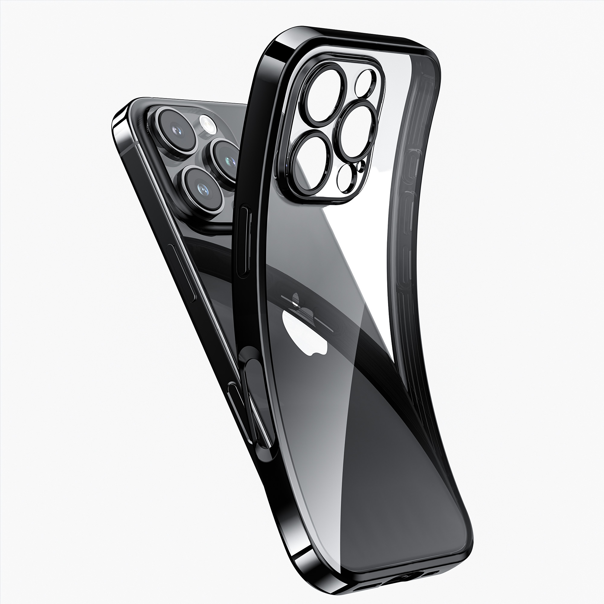 【ポイント利用】NIMASO iPhone16e/iPhone 16 ケース クリア 透明 TPU 薄型 米軍MIL規格 衝撃吸収 黄ばみにくい ワイヤレス充電対応（清水シリーズ） | NIMASO | 10