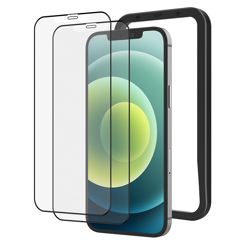NIMASO iPhone 全面保護 アンチグレアガラスフィルムiPhoneSE 第三世代