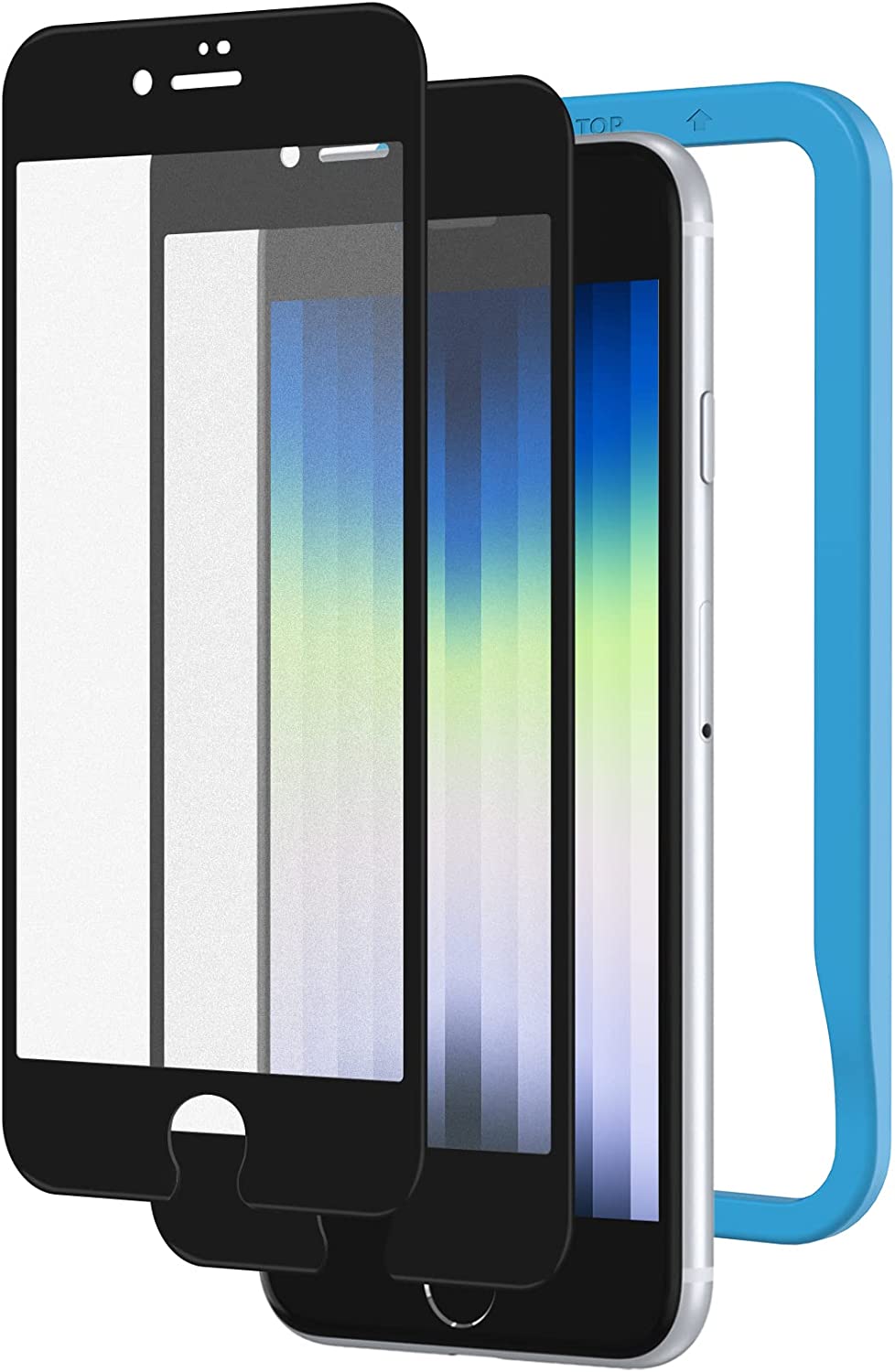 NIMASO iPhone15 アンチグレアガラスフィルム iPhone15 pro全面保護 iPhoneSE 第三/第二世代iPhone12 mini iPhone11 XR 11pro X XSガラスフィルム さらさら｜nimaso｜02