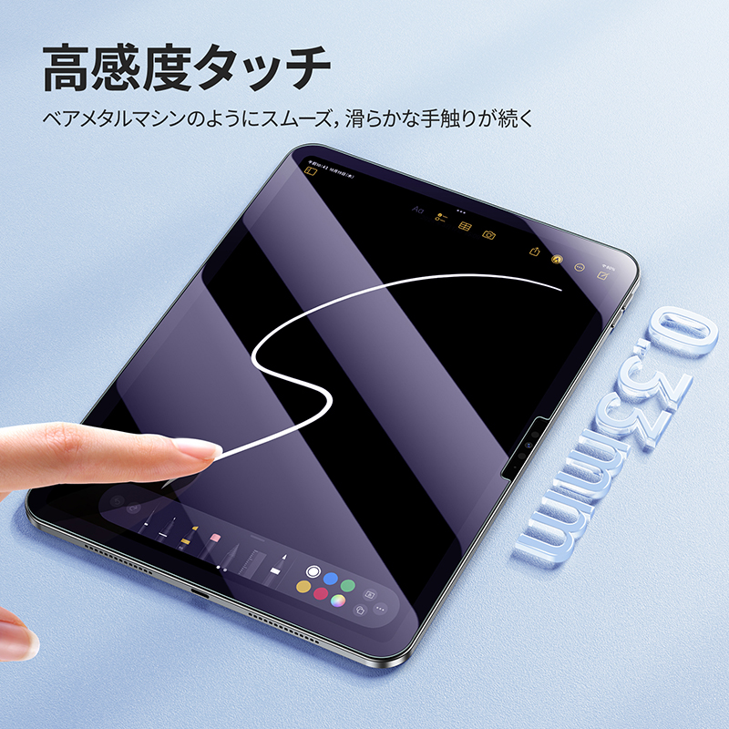 LINE限定300円クーポン】NIMASO iPad ブルーライトカットフィルム 第10