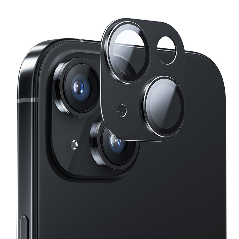 NIMASO iPhone15 レンズカバー 14 13Pro Max  カメラカバーカメラフィルム 保護フィルム アルミ合金製 傷防止  露出オーバー防止