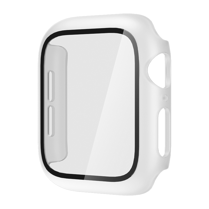 NIMASO アップルウォッチカバー 保護ケース  Apple Watch se 8 7 6 5 4 3 2 1 高級 45mm 41mm 44mm 42mm 40mm 38mm強化ガラス 一体感【2点目半価クーポン配布】｜nimaso｜04