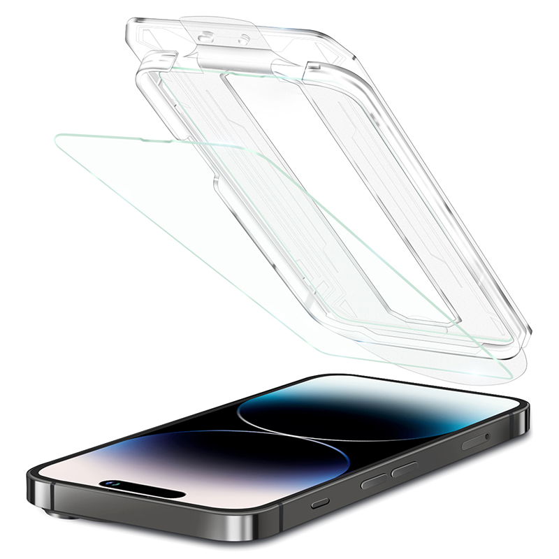 NIMASO iPhone15 保護フィルム ガラスフィルム iphone15pro iPhone14 13 pro14 pro max 自動除塵 フィルム 液晶保護  貼り付け簡単