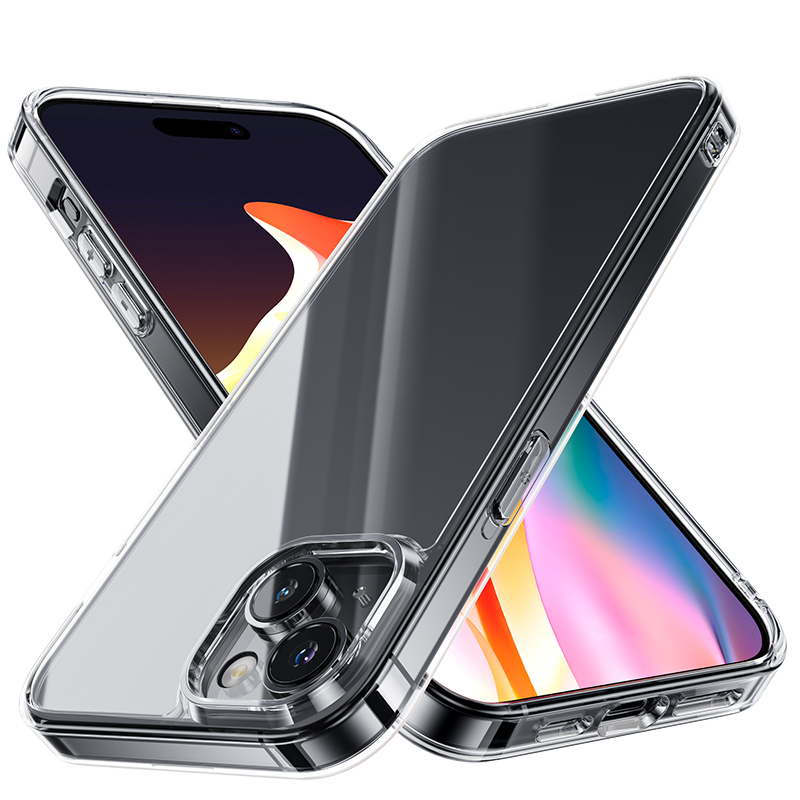 NIMASO iphone15 ケース iPhone15 pro ケースiPhone14pro max ケース iPhone13 14plus 透明13 pro max 保護カバー クリア 耐衝撃 強化ガラス