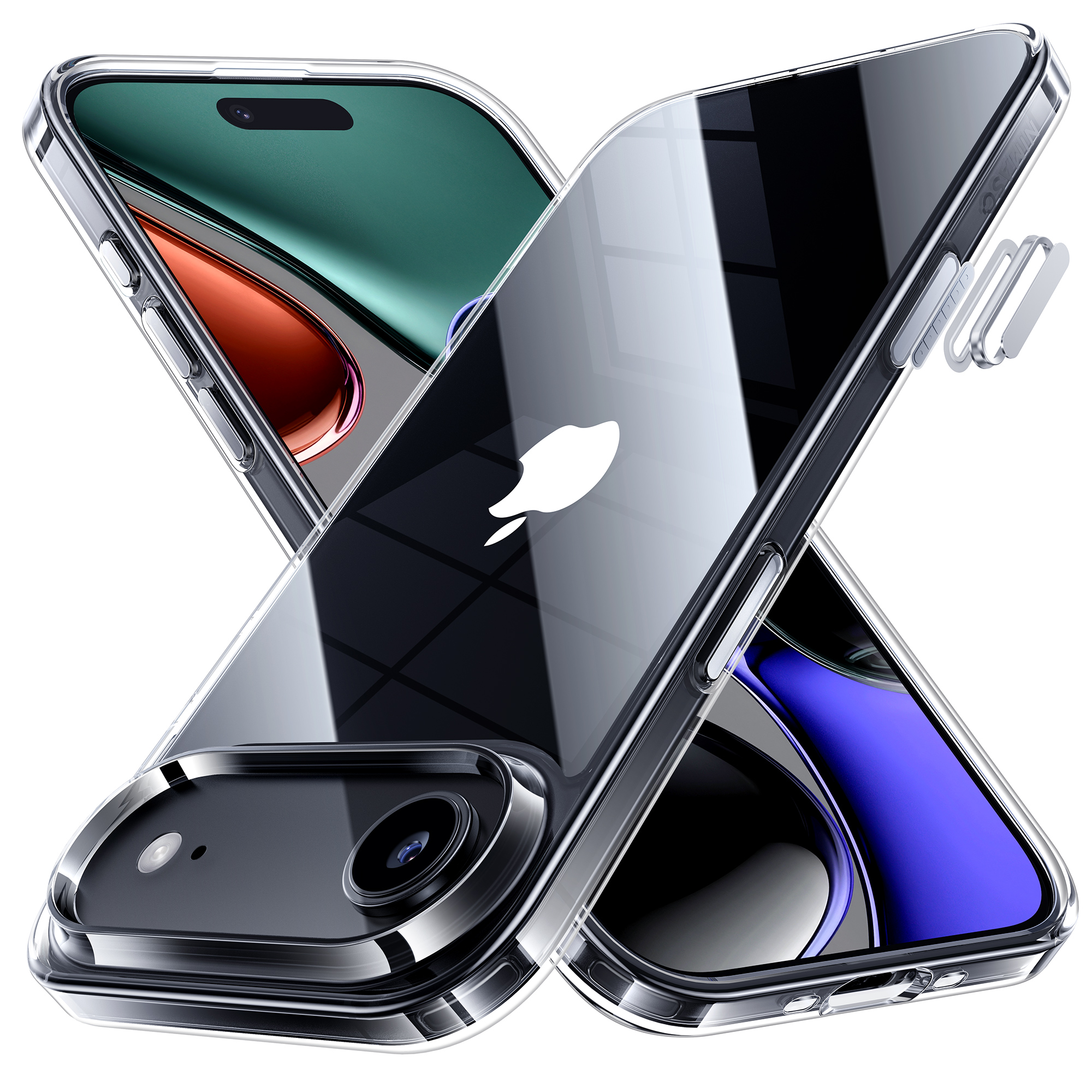 NIMASO（ニマソ） NIMASO iPhone17/ iPhone16 ケース クリア 黄変防止