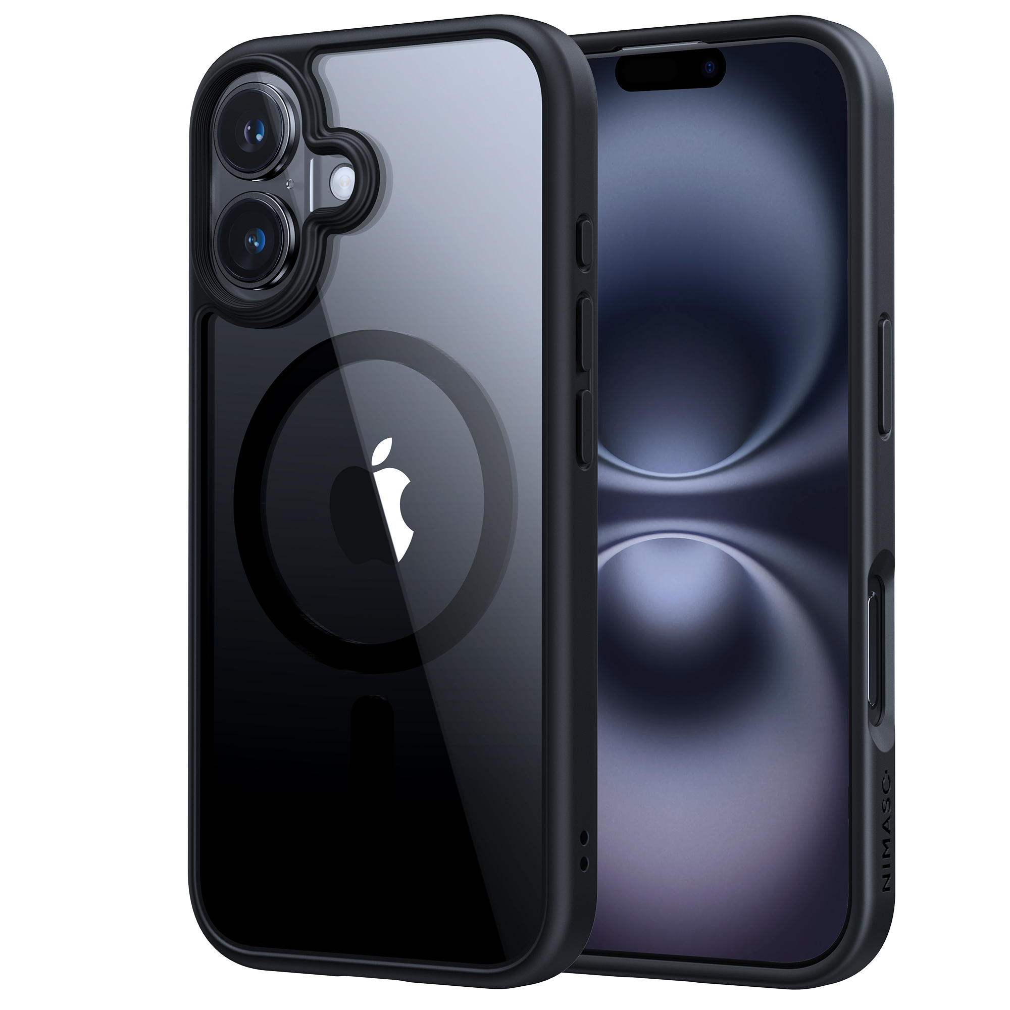 【ポイント利用】NIMASO iPhone16eケース/iPhone16 MagSafe対応 黄変防止 マグネット搭載 耐衝撃 16pro 16promax SGS認証 ワイヤレス充電（氷星シリーズ） | NIMASO | 06
