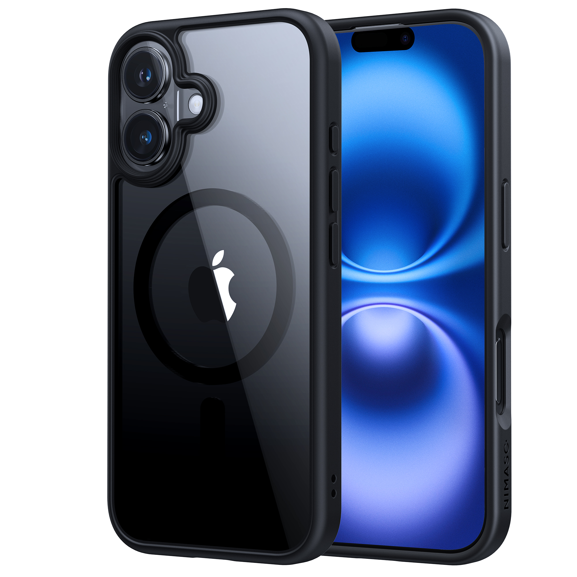 【ポイント利用】NIMASO iPhone16eケース/iPhone16 MagSafe対応 黄変防止 マグネット搭載 耐衝撃 16pro 16promax SGS認証 ワイヤレス充電（氷星シリーズ） | NIMASO | 07
