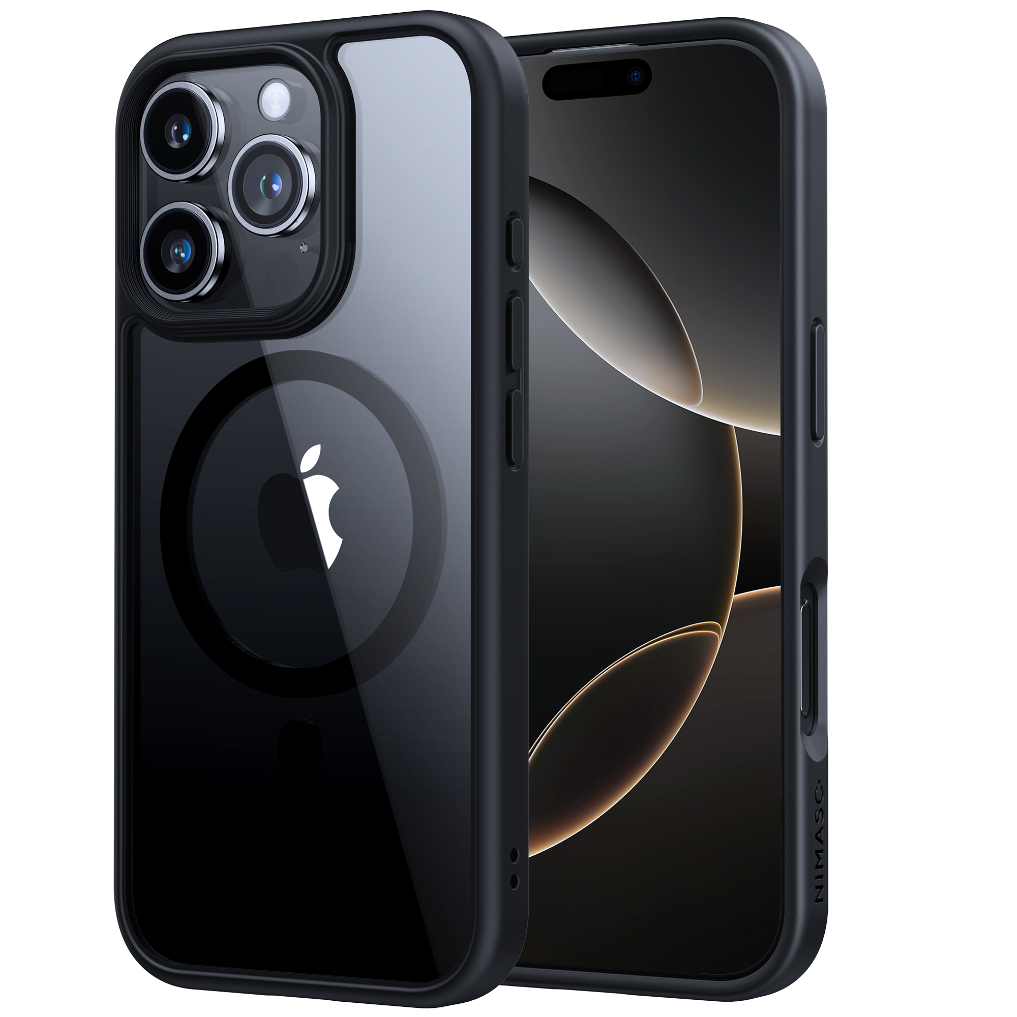 【ポイント利用】NIMASO iPhone16eケース/iPhone16 MagSafe対応 黄変防止 マグネット搭載 耐衝撃 16pro 16promax SGS認証 ワイヤレス充電（氷星シリーズ） | NIMASO | 09
