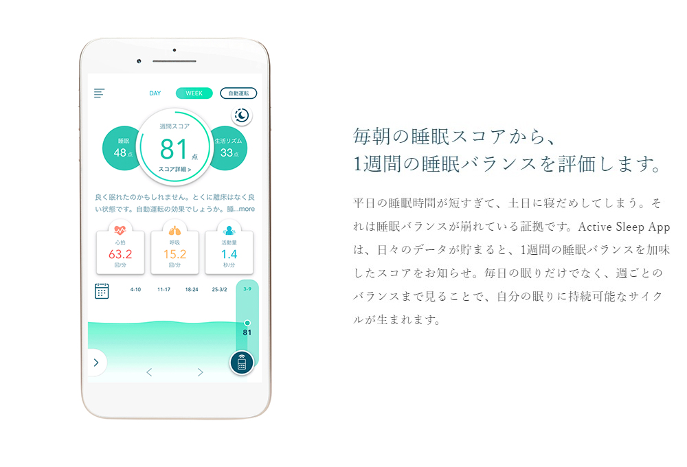 Active Sleep BED（アクティブスリープベッド）