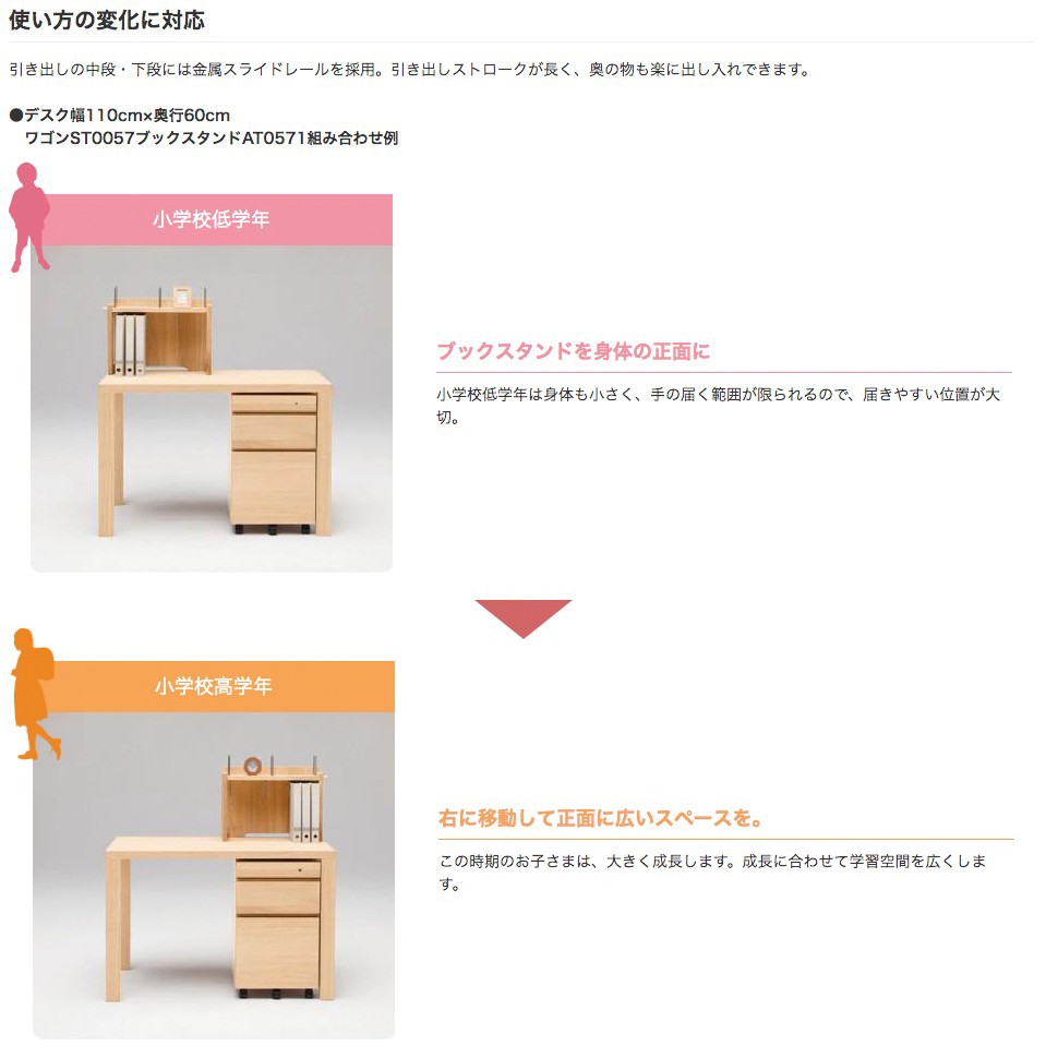 【karimokuカリモク】ボナシェルタ ブックスタンド 学習机・勉強机ならカリモク家具｜ボナシェルタ | 国産家具