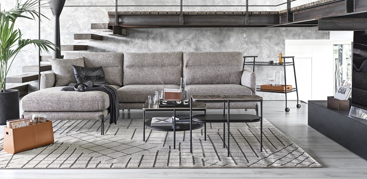 calligaris（カリガリス） TWIN ツイン CS3425-DTD3000 2人掛けソファ