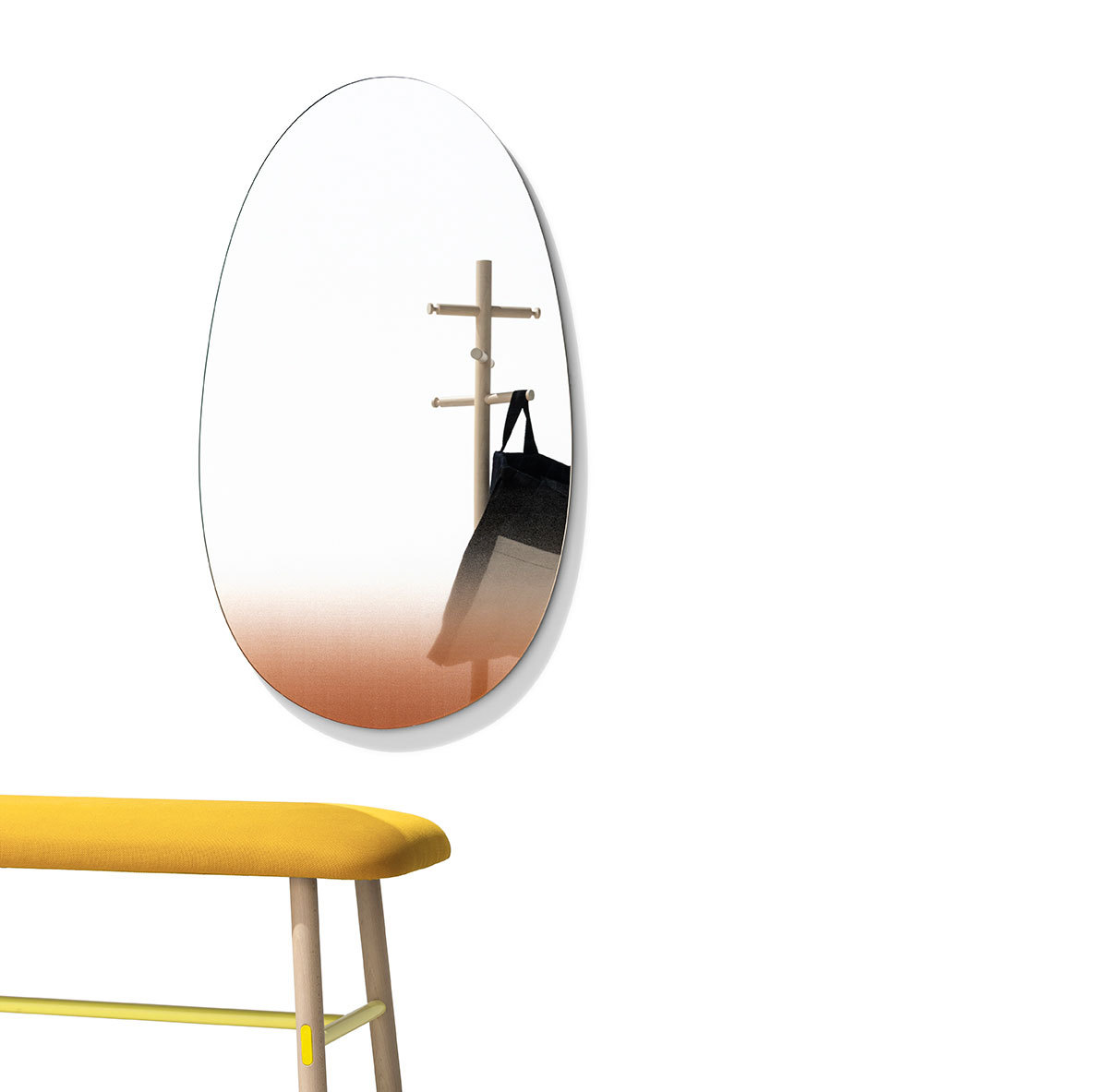 calligaris（カリガリス） 正規代理店 MIRO ミロ CB5213-G 壁掛け鏡