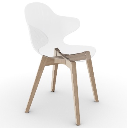calligaris（カリガリス） SAINT TROPEZ サントロペ CS1855 2脚セット