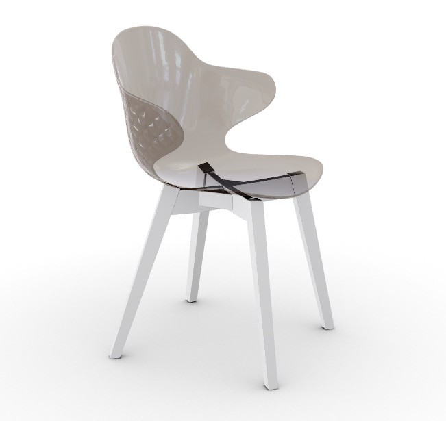 calligaris 正規代理店 カリガリス SAINT TROPEZ サントロペ 2脚