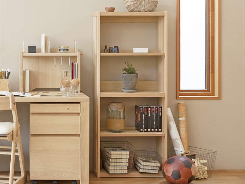 カリモク⁄karimoku ガラス扉 本棚 書棚 ブックシェルフ ZR23986