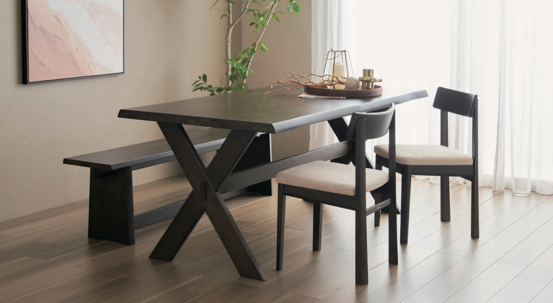 カリモク家具（KARIMOKU FURNITURE） カリモク 食堂椅子 張座 板座