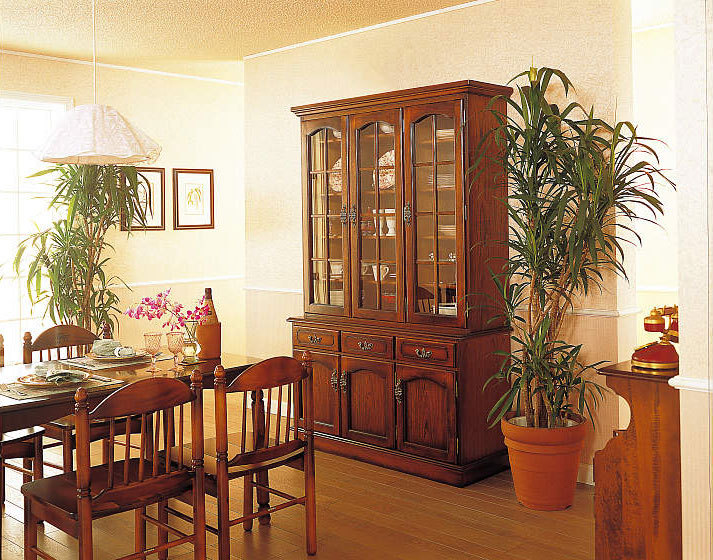 COLONIAL（カリモク家具） カリモク 食器棚 EC4300NK 幅124.4cm