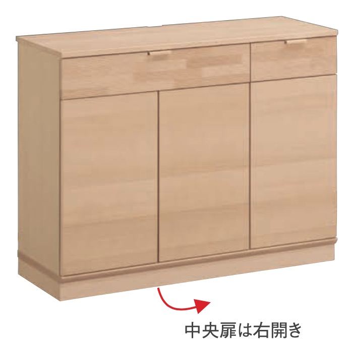 カリモク家具（KARIMOKU FURNITURE） カリモク キャビネット QD3506 幅