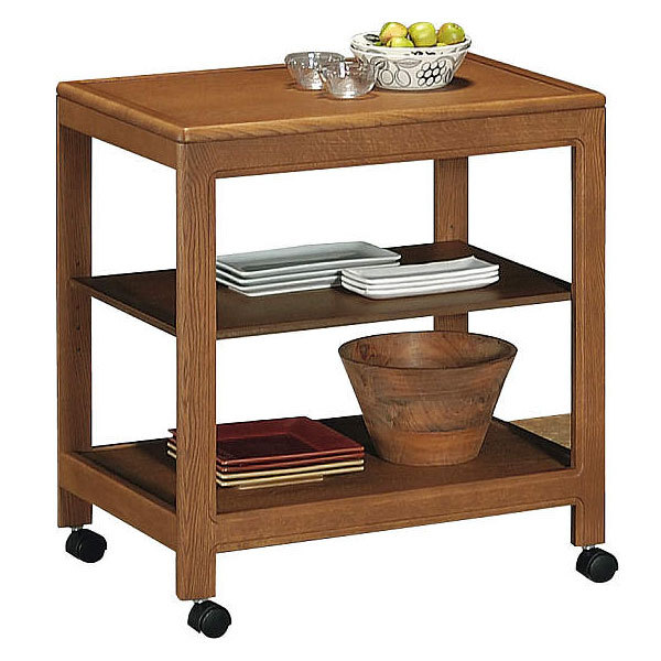 カリモク家具 キッチンワゴン（素材：天然木、無垢材）｜キッチン収納