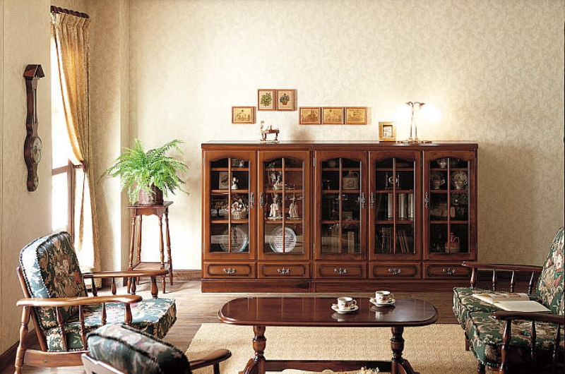 COLONIAL（カリモク家具） カリモク サイドボード HC3010NK 幅89cm 