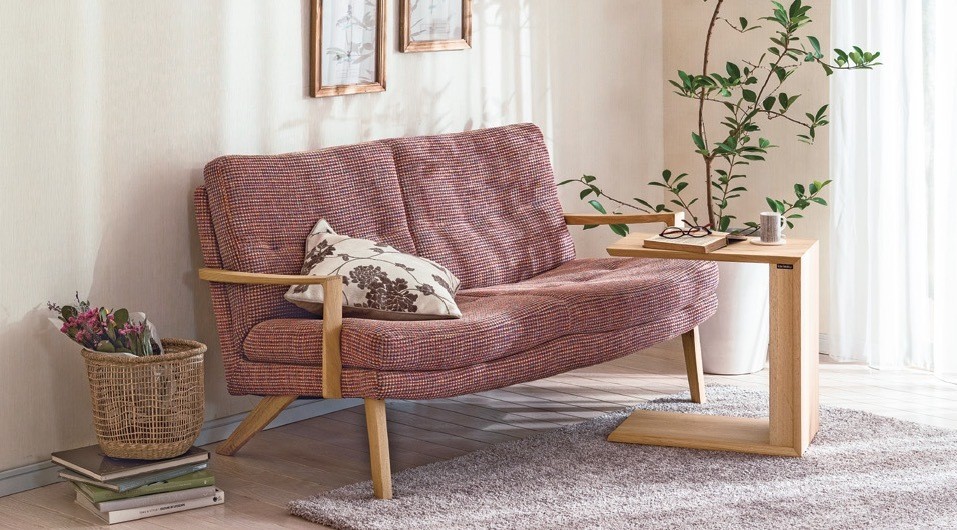 カリモク家具　2人掛けソファ カリモク家具（KARIMOKU FURNITURE） カリモク ソファ 2人掛椅子 UU16