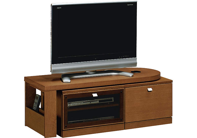 カリモク テレビボード QT4336 QT4326 幅121.4cm TV台 ローボード 
