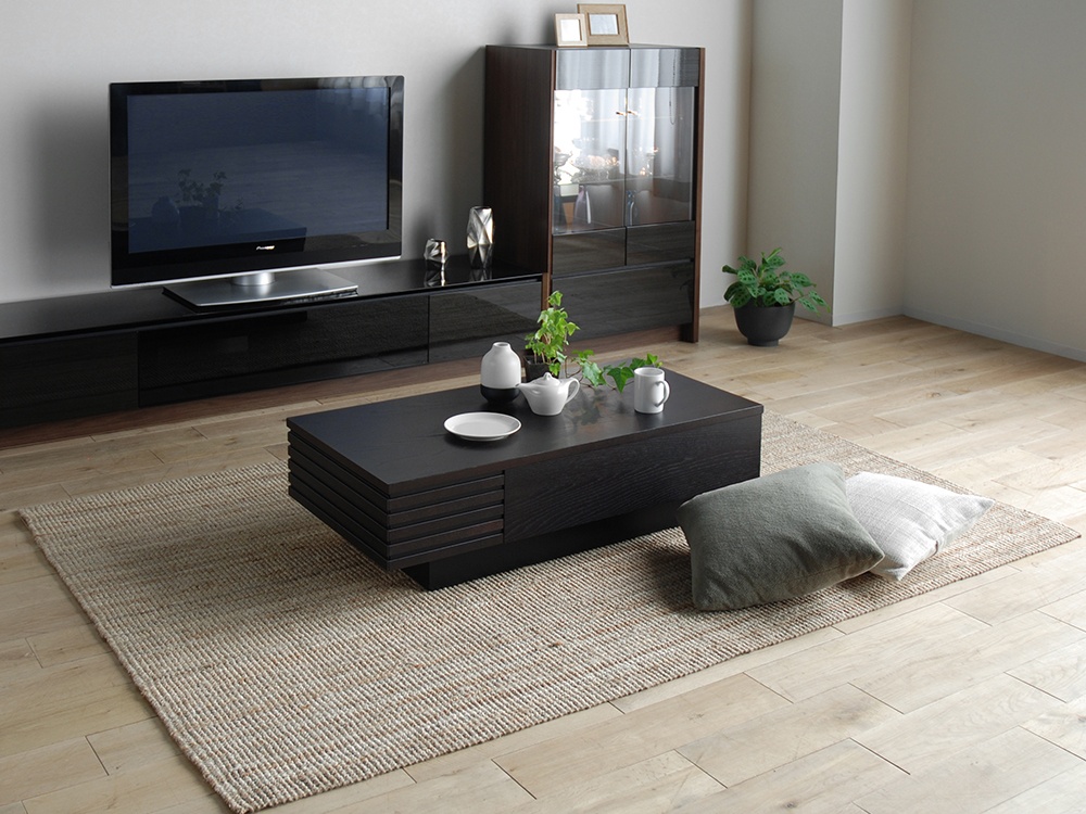 【美品】モリタ ローテーブル LT-469 国産家具 楽天市場】【送料無料】 LT-469 国産 リビングテーブル 引き出し付き