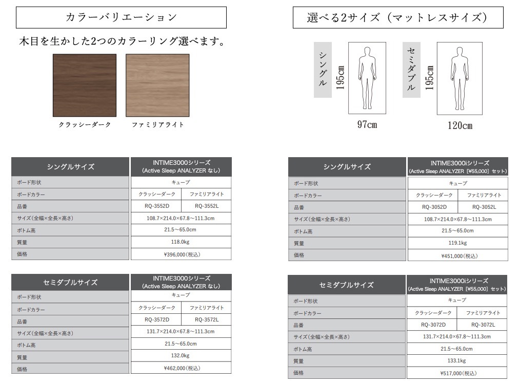 パラマウントベッド（PARAMOUNT BED） INTIME（インタイム）3000 電動