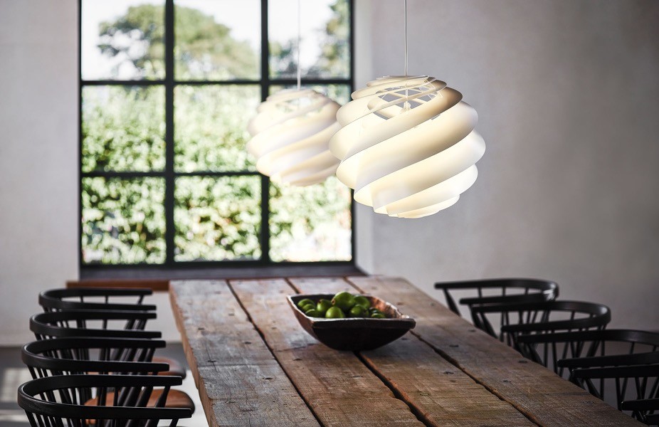 美品✴LE KLINT marimekko ペンダントライト レクリント ペンダントライト スワール3 KP1313 SWIRL 3 照明 LE