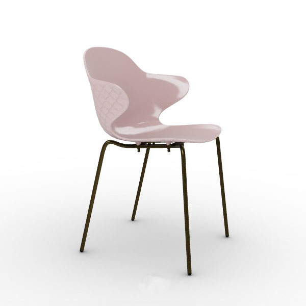 カリガリス SAINT TROPEZ サントロペ CS1845 2脚セット ダイニングチェア 脚部：ホワイト・ブロンズ calligaris おしゃれ 爆買_9