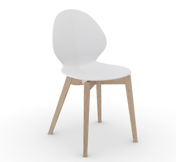 calligaris（カリガリス） ダイニングチェア BASIL W バジルウッド