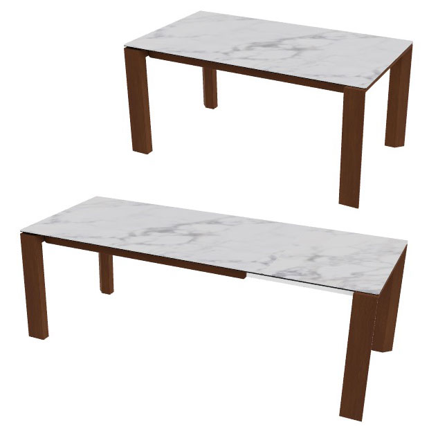 カリガリス伸縮ダイニングテーブル カリガリス デルタ 伸長式ダイニングテーブル ／ Calligaris