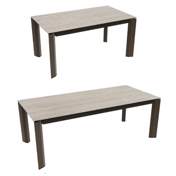 calligaris（カリガリス） DELTA デルタ CS4097-R160 伸長式ダイニング