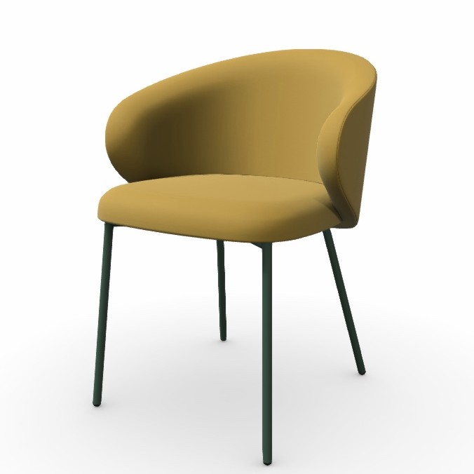 calligaris カリガリス ダイニングチェア TUKA トゥカ 2脚セット 