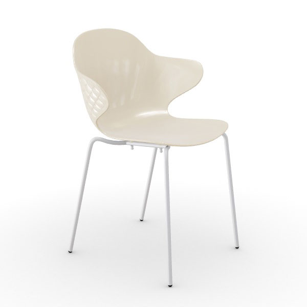 カリガリス SAINT TROPEZ サントロペ CS1845 2脚セット ダイニングチェア 脚部：ホワイト・ブロンズ calligaris おしゃれ 爆買_2