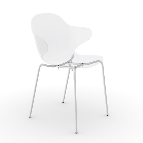 カリガリス SAINT TROPEZ サントロペ CS1845 2脚セット ダイニングチェア 脚部：ホワイト・ブロンズ calligaris おしゃれ 爆買_6