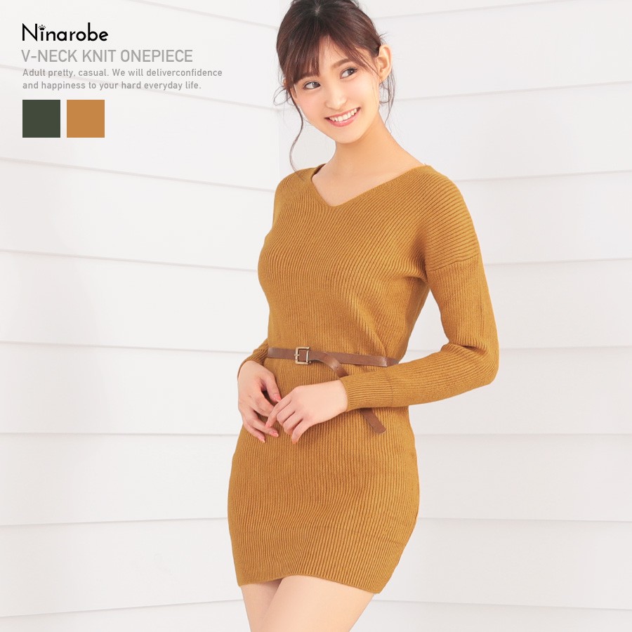 ワンピース レディース 春 春ニット ニットワンピ ドルマン ニットワンピース 春 11 パーティードレスretica 通販 Yahoo ショッピング