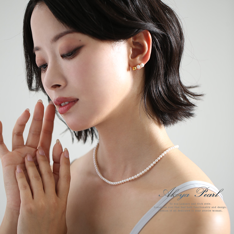 nina's（ニナーズ） あこや真珠 ネックレス ベビーパール 4.0-4.5mm