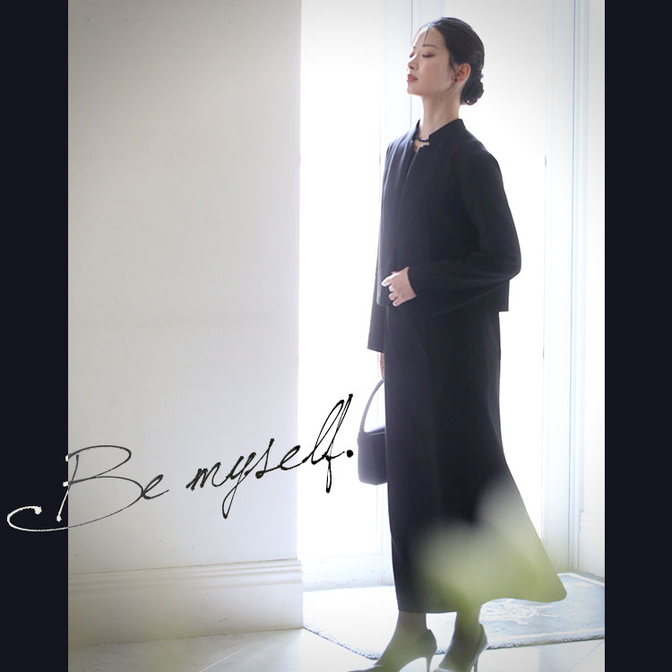 喪服 レディース ブラックフォーマル ワンピース 礼服 スーツ ロング丈 洗える 大きいサイズ 前開き 黒 フォーマル 30代 40代 50代 60代 NGR-5014 送料無料 | NINA GRACE | 11