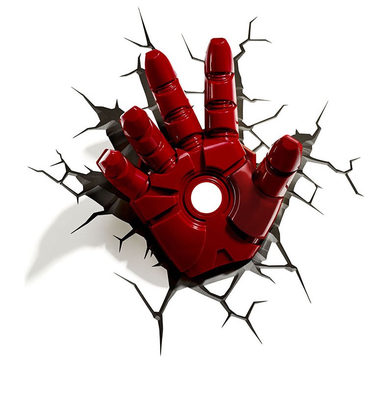 アイアンマン　ウォールライト　フェイス　ハンド　セット 3dl-ironman-set10.jpg