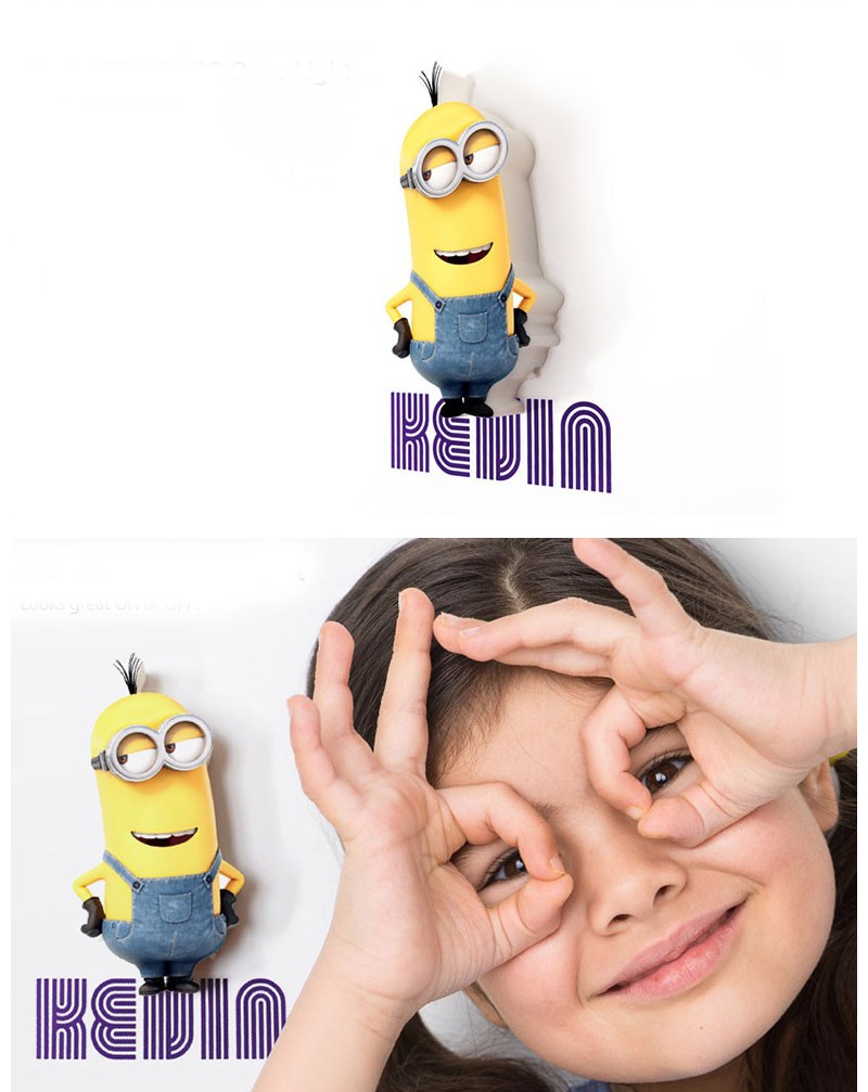 ミニオン - 【激レア】minions kevin Minion 3D Deco Light minions Kevin Minion Mini 3D Deco Light ミニオンズ ケビン
