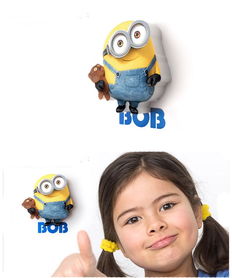 minions Bob Minion Mini 3D Deco Light ミニオンズ ボブ ミニオン 3D