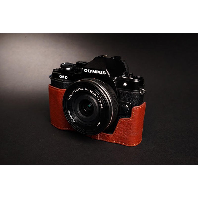 オリンパス OLYMPUS OM-D E-M10 MarkII 専用 レザー ケース オリンパス OLYMPUS OM-D E-M10 MarkII 専用 レザー ケース