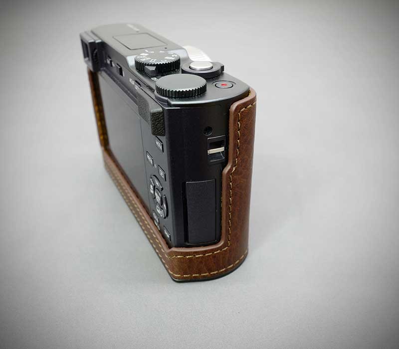 LIM'S リムズ Italian Genuine Leather Half Case for Leica C-LUX LC 